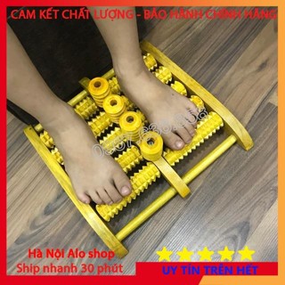 Bàn Lăn Chân Gỗ, Dụng Cụ Massage Chân Bằng Gỗ [Loại 5 Hàng Lớn] - [GIÁ TẬN XƯỞNG]