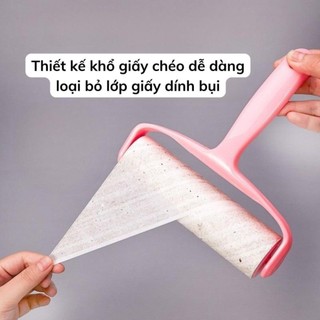  Cây Lăn Bụi Quần Áo Siêu Dính Tặng 2 Lõi Thay Thế – Lăn Lông Thú Cưng Bụi Vải Vụn Bánh Tiện Lợi 