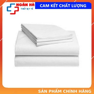Ga giường y tế, ga giường massga, màu trắng kích thước 90cm x 1m90 cn - có chun