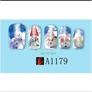 Decal nước dán móng mã A