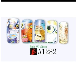Decal nước dán móng mã A