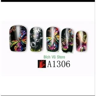 Decal nước dán móng mã A