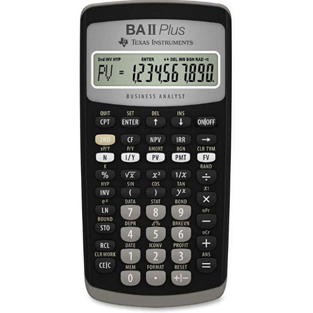 Texas Instruments BA II Plus máy tính tài chính (sẵn hàng)