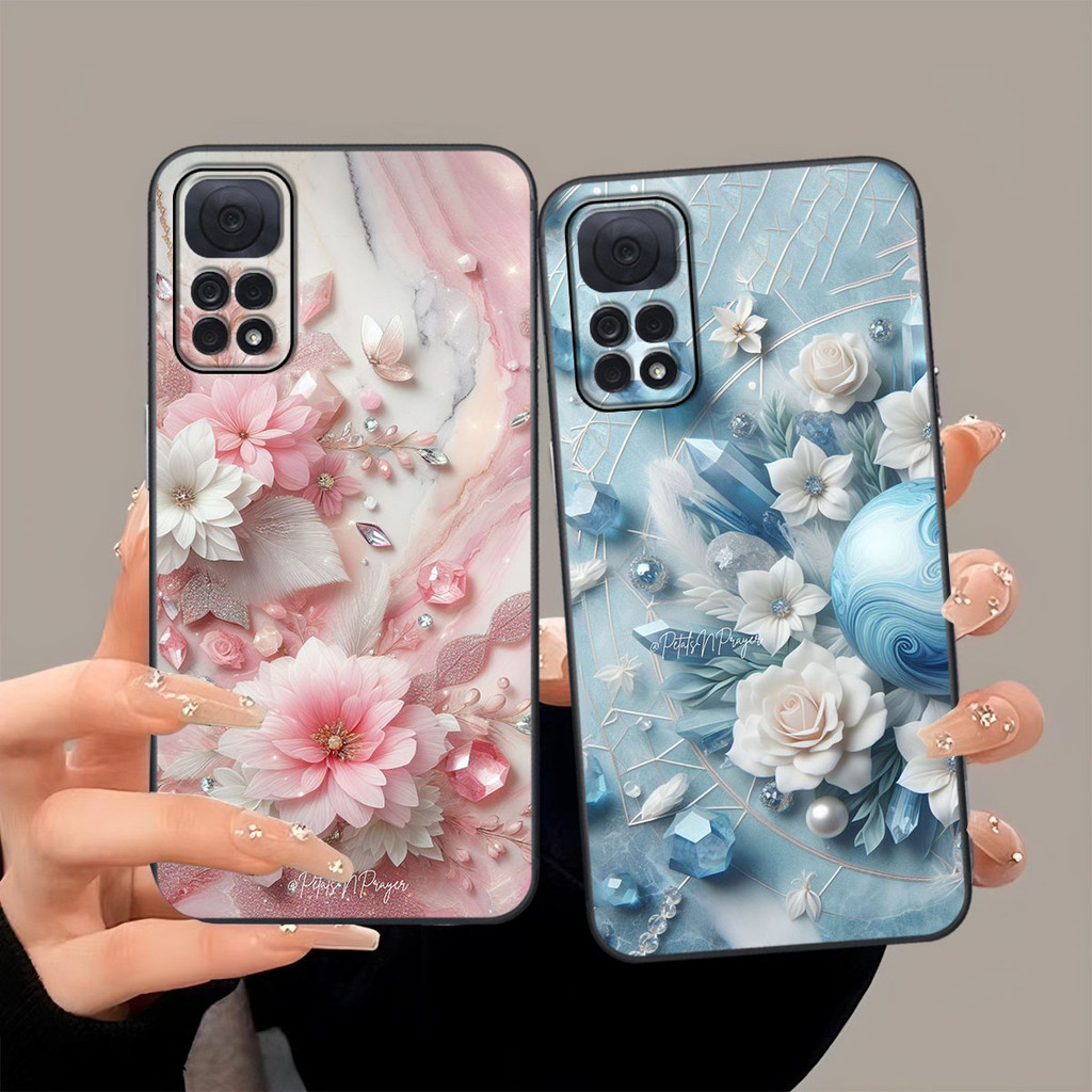 Ốp lưng Xiaomi Redmi Note 11 4G / Note 11S / Note 11 Pro 4G / 5G in hình hoa siêu đẹp - V Phone