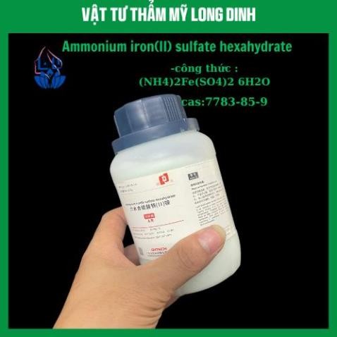 Hóa Chất: Ammonium iron(II) sulfate hexahydrate (NH4)2Fe(SO4)2 6H2O 500g  T.Quốc