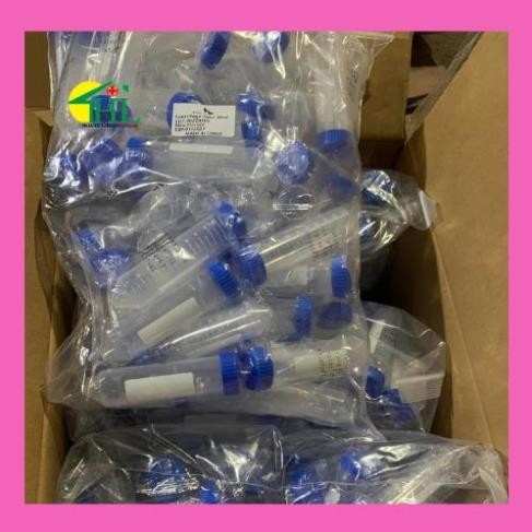 Túi 50 Ống Falcon 50ml - Ống Ly Tâm 50ml Nắp Vặn, Đáy Nhọn Tiệt Trùng Từng Cái