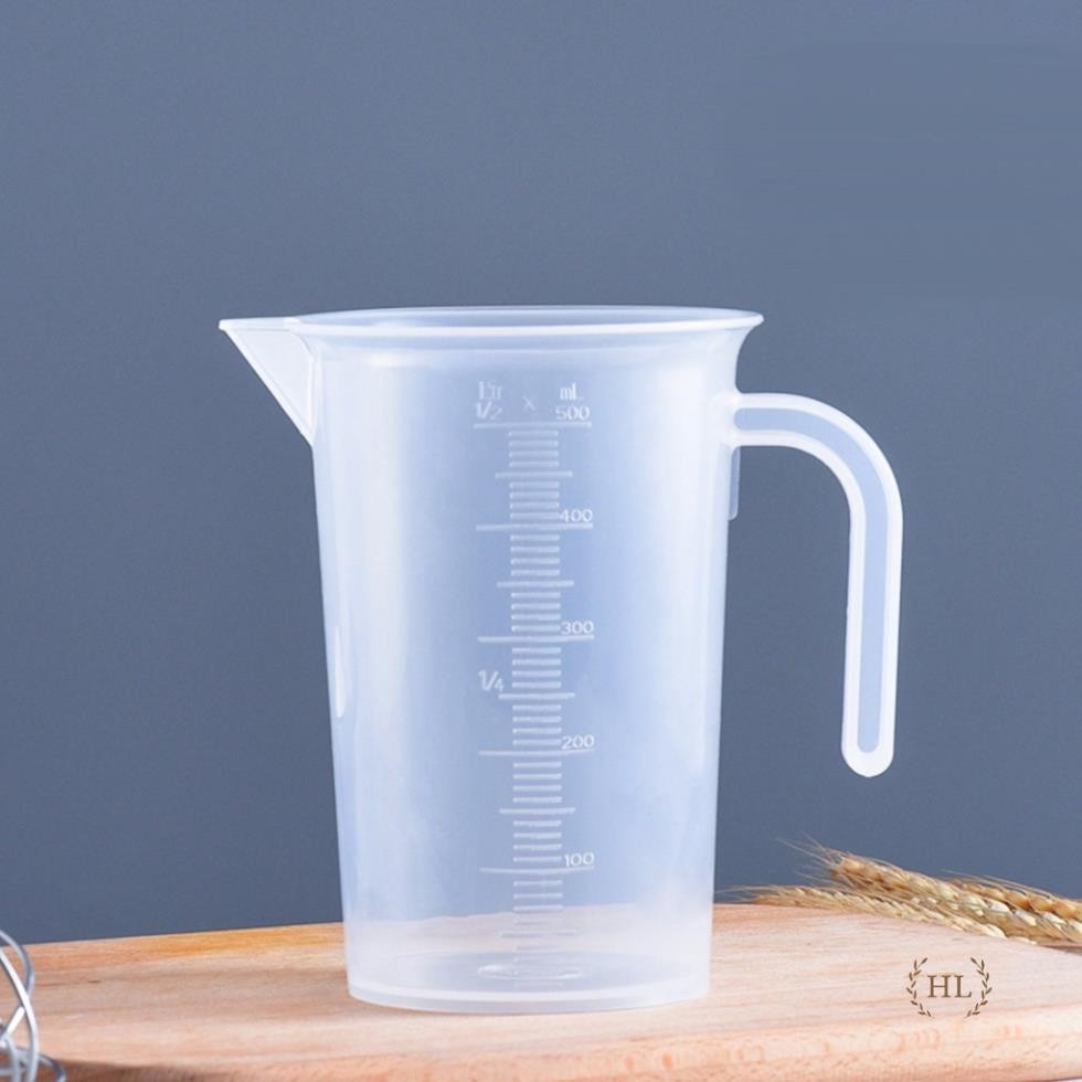 Ca Đong 1000ml Nhựa Có Vạch Chia Định Lượng - Chuẩn nhựa PP | CA ĐONG 1L