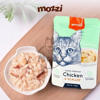 Pate cho mèo Wanpy gói 85gr