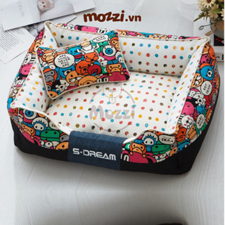 Nệm Thảm cho chó mèo S-Dream Họa tiết hoạt hình cao cấp [Giao mẫu ngẫu nhiên]