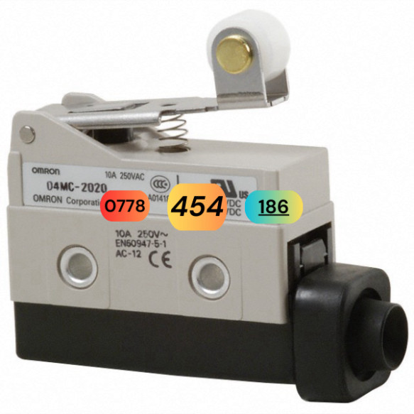 Công tắc hành trình Omron D4MC-2020 Chính hãng
