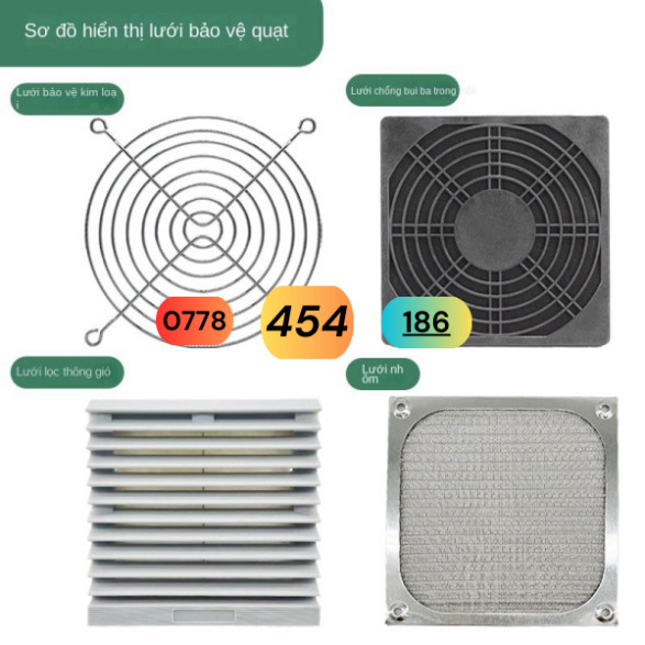 Tủ Pfd9802 Tủ Phân Phối Điện Lưới Lọc Thông Gió Quạt Bảo Vệ IP55 Lưới Chống Bụi