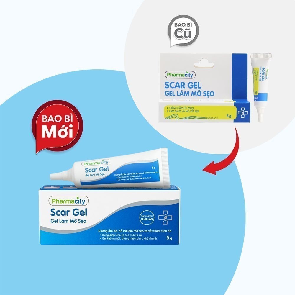 Gel Làm Mờ Sẹo Pharmacity 5 g