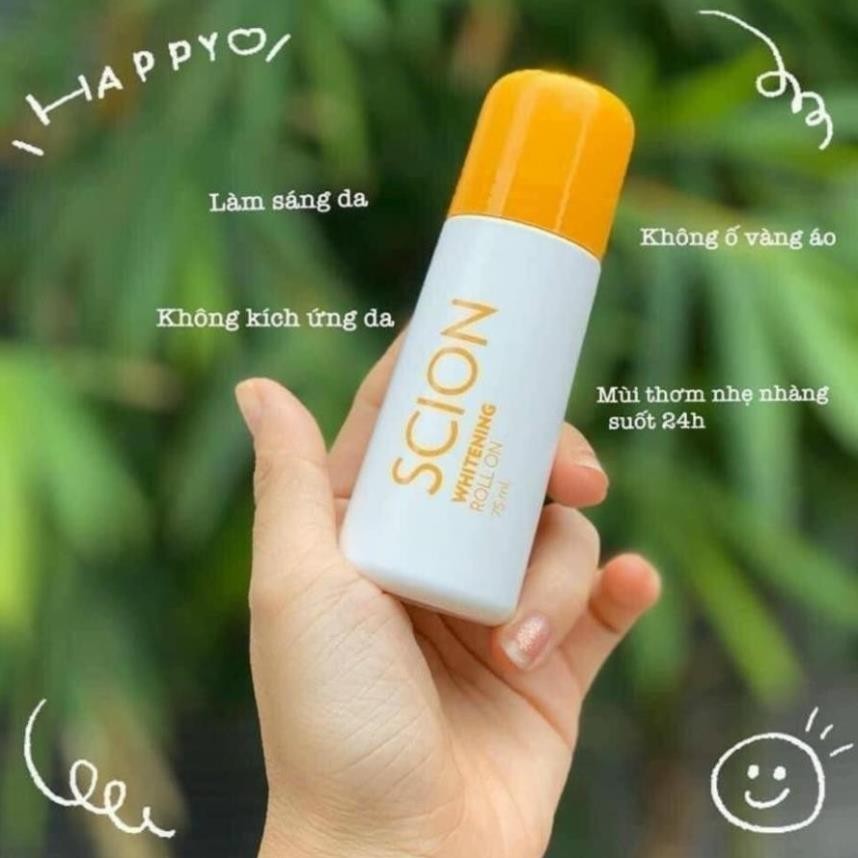 Lăn Khử Mùi Scion Chính Hãng Khử Mùi Hôi Nách Hiệu Quả Chai 75ml Spa Quỳnh Anh