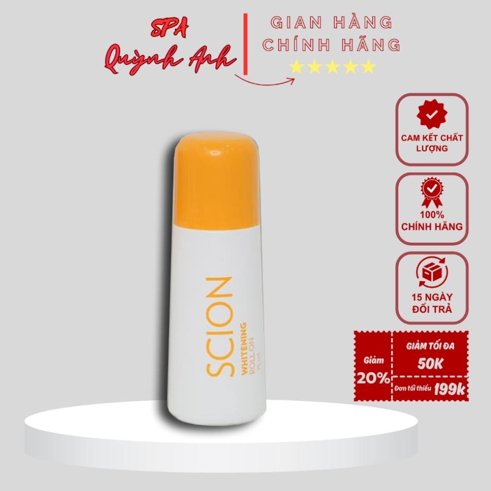 Lăn Khử Mùi Scion Chính Hãng Khử Mùi Hôi Nách Hiệu Quả Chai 75ml Spa Quỳnh Anh
