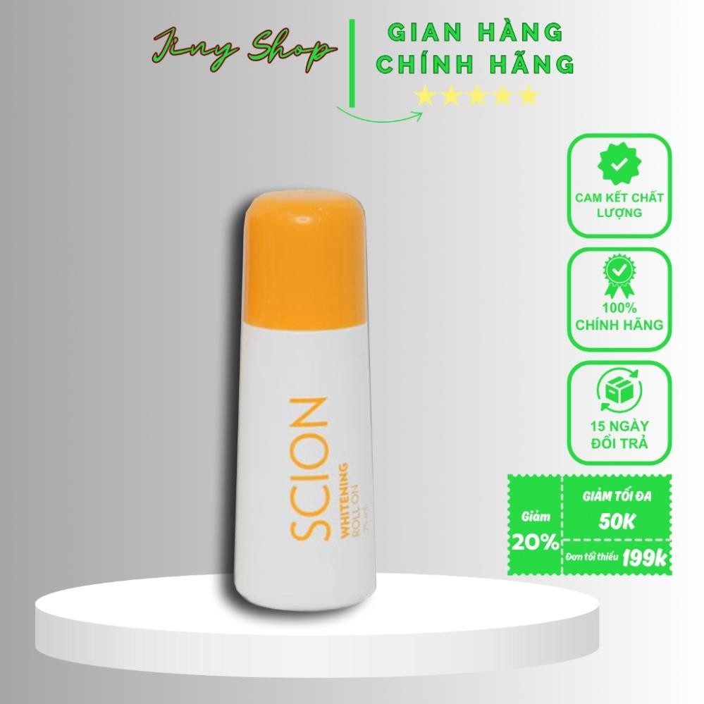 Lăn Khử Mùi Scion Chính Hãng Khử Mùi Hôi Nách Hiệu Quả Chai 75ml JinyShop.ord