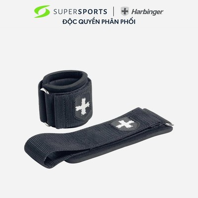 Băng Quấn Cổ Tay Tập Gym Harbinger Supports - Đen  - 20678
