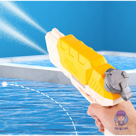 Súng Bắn Nước 2 Nòng Cỡ Lớn, Súng Nước 2 Vòi Áp Lực Loại To Bắn Xa, Súng Nước 2 Nòng Cỡ Lớn
