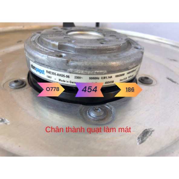 Quạt Ebmpapst R4E355-AK05-06 230V Quạt