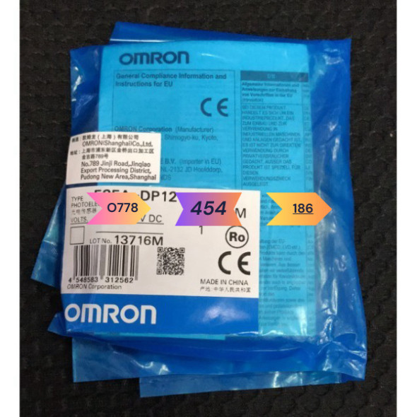 cảm biến quang omron E3FA-DP12 2M