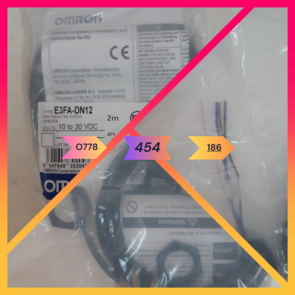 Cảm biến quang Omron E3FA-DN12