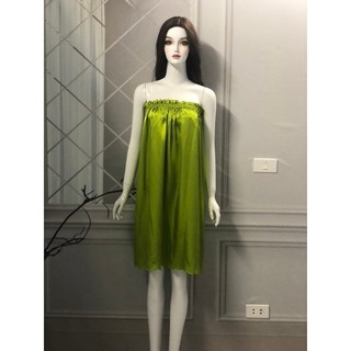 Váy quây spa siêu đẹp - chất phi lụa mềm mịn loại 1