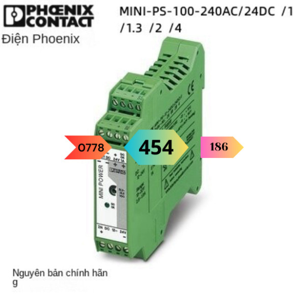 Phoenix Power MINI-PS-100-240AC/24DC/1.3 - 2866446 Bộ nguồn Mini 1,3A ,phoenix contact
