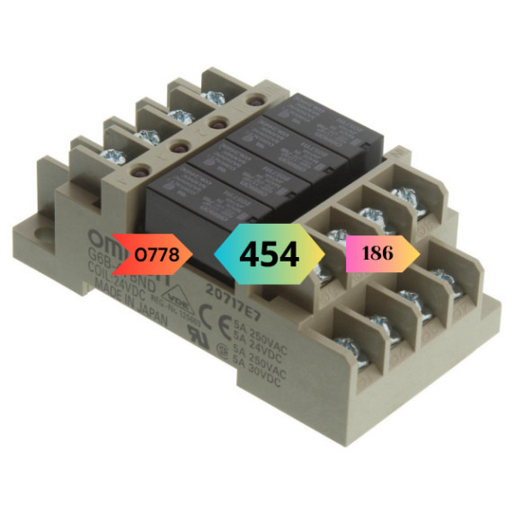 Rơ le khối OMRON G6B-47BND