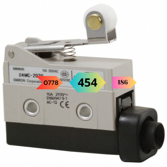 Công tắc hành trình Omron D4MC-2020 Chính hãng