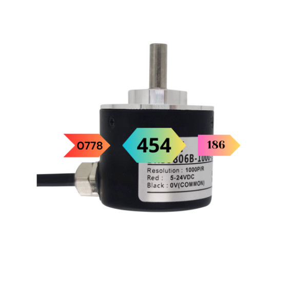 BỘ MÃ HÓA VÒNG QUAY ENCODER 2 pha A B BKS3806B 100 200 360 400  500 600 800 1000 1024p/r  XUNG
