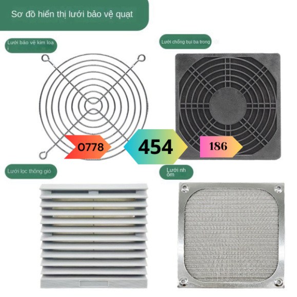 Tủ Pfd9802 Tủ Phân Phối Điện Lưới Lọc Thông Gió Quạt Bảo Vệ IP55 Lưới Chống Bụi