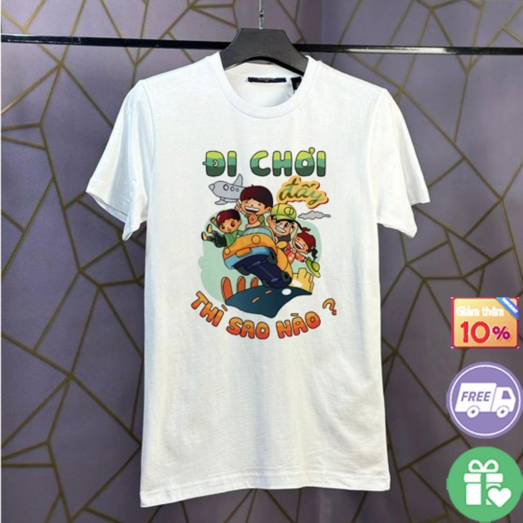 Áo du lịch nhóm nha trang vũng tàu đà lạt huế 3 4 5 6 người đi chơi áo thun du lịch team building -c