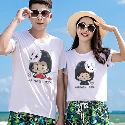 Áo thun cặp đồ đôi nam nữ bạn thân -ad1386- KTQN TSHIRT AND UNIFORM