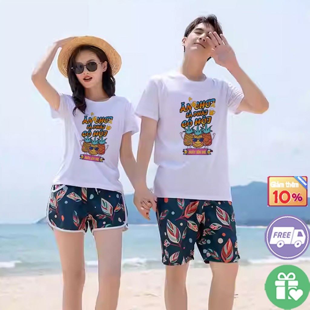 Áo du lịch nhóm nha trang vũng tàu đà lạt 3 4 5 6 người đi chơi áo thun du lịch team building -db466