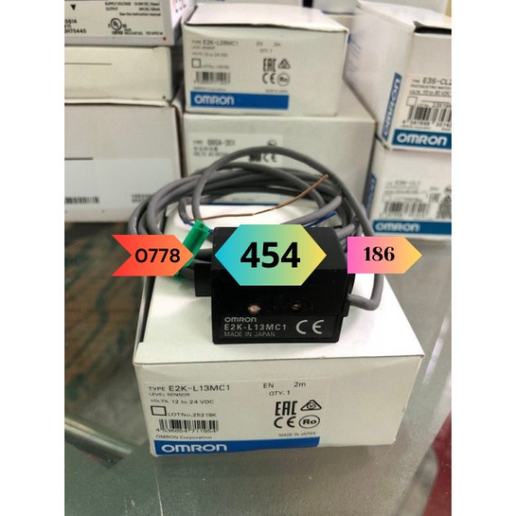 [Mới] Cảm biến mức chất lỏng OMRON E2K-L26MC1 2M