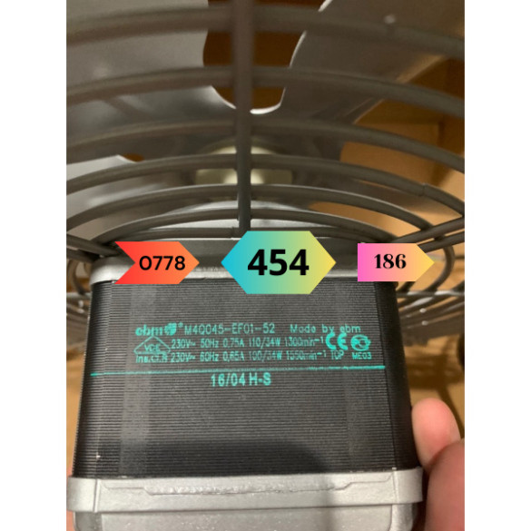 Quạt ebm M4Q045-EF01-52 2300.75a 110/34W