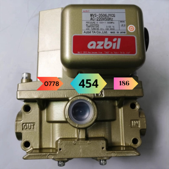 Van Đôi Azbil,TACO Nhật Bản MVS-3506JYCG, Van Điện Từ Mvs-3504ycl