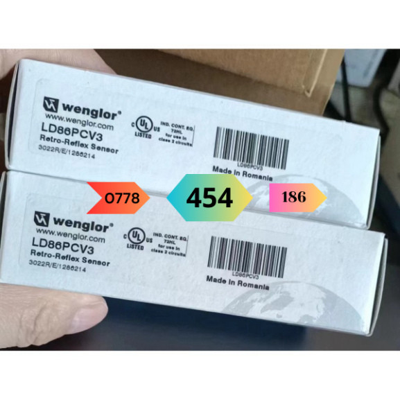 [Mới] Cảm biến Đức Wenglor Ld86pcv3 Lm89pct2 Ln89pdv3 Lw86pcv3 Hàng Chính Hãng