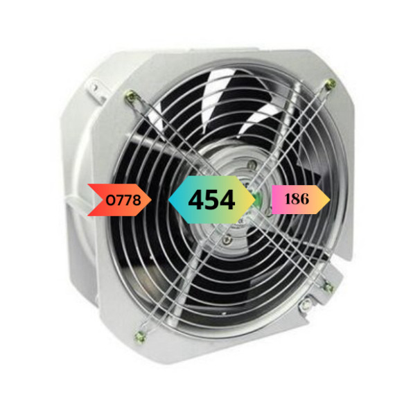 [Mới] Quạt Trục Làm Mát Tủ F2E-260B-230 mới