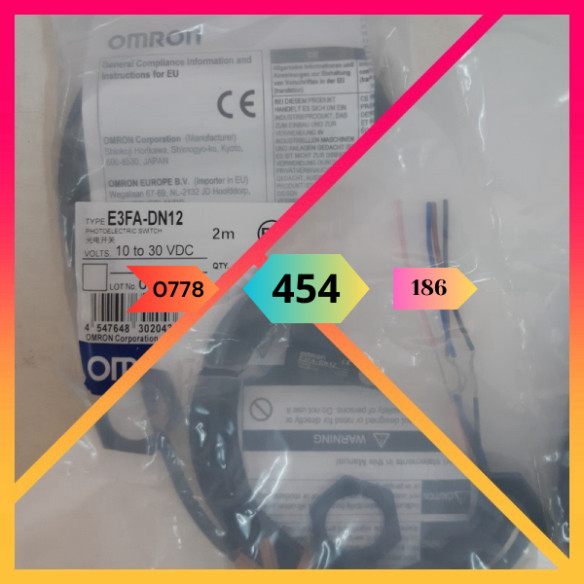 [Mới] Cảm biến quang Omron E3FA-DN12