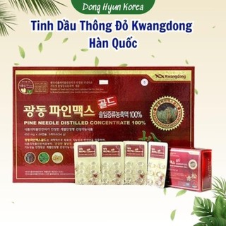 (CHÍNH HÃNG) Tinh Dầu Thông Đỏ Phòng Bệnh Huyết Áp Tim Mạch Tiểu Đường Kwangdong Hàn Quốc