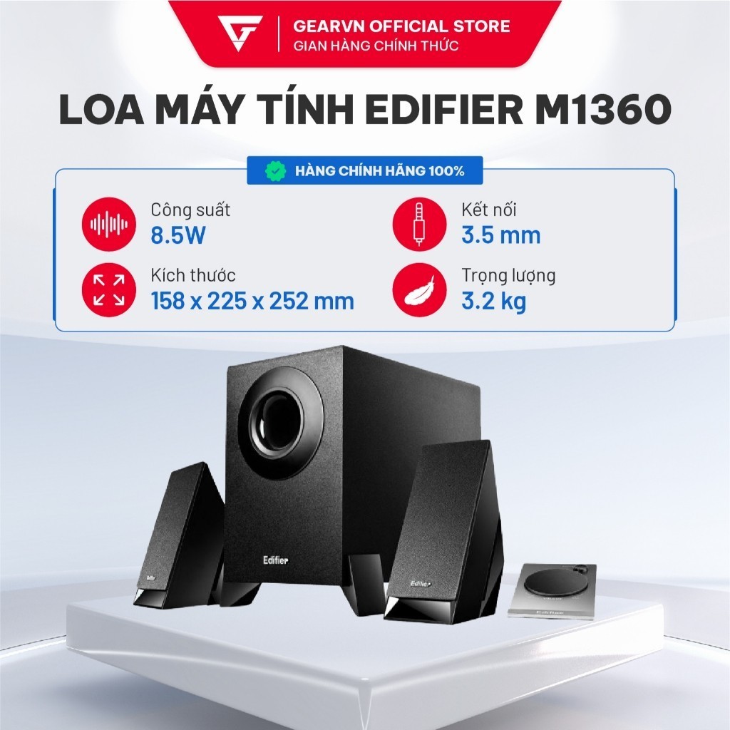 Loa máy tính Edifier M1360 2.1