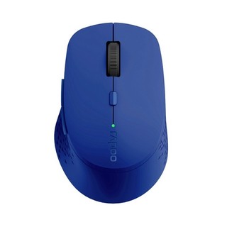 Chuột Rapoo M300 Silent Wireless Dark Grey/ Blue Wireless Receiver / Bluetooth