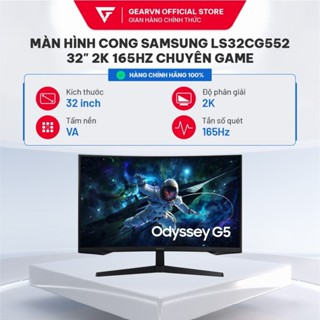 Màn hình cong Samsung LS32CG552 32" 2K 165Hz chuyên game