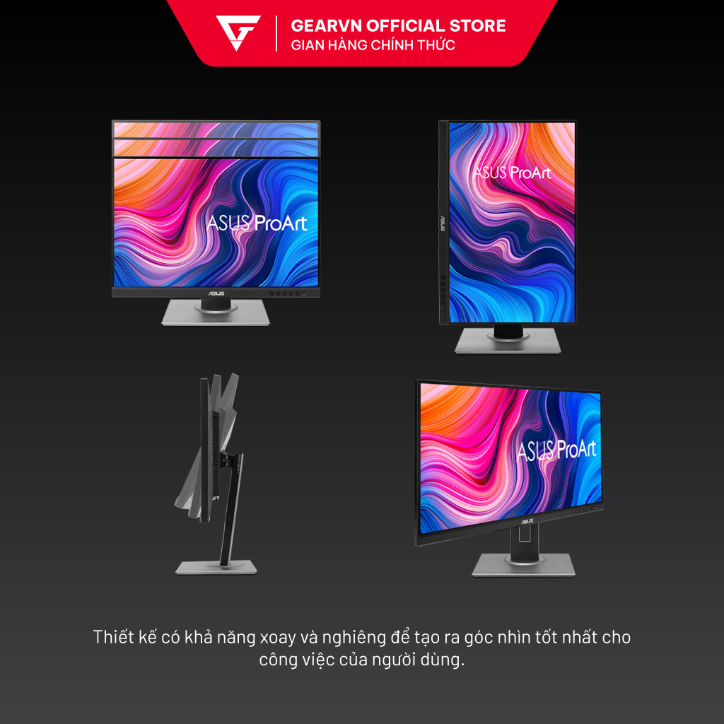 Màn Hình ASUS ProArt PA248QFV 24 inch IPS 100Hz | 16:10 WUXGA | Siêu Chuẩn màu Chuyên Đồ Họa | BigBuy360 - bigbuy360.vn
