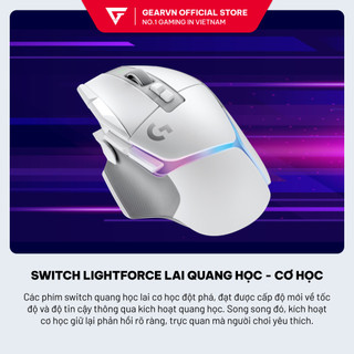 Chuột Logitech G502 X Plus LightSpeed Led RGB Hero 25K BH 24 tháng