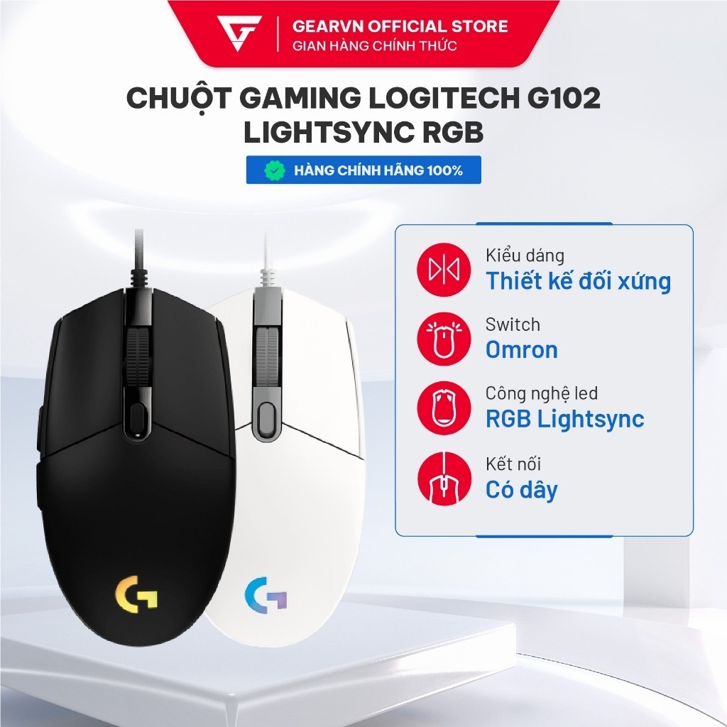 LOGITECH G102 LightSync RGB - GearvnStore