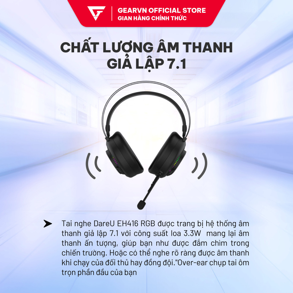 Tai nghe DareU EH416 RGB | BigBuy360 - bigbuy360.vn