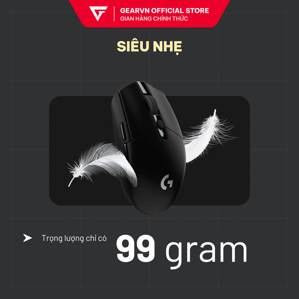 Chuột Không Dây LOGITECH G304 - 12000 DPI - Pin 250 Giờ - LightSpeed - Chính Hãng Giá Rẻ | BigBuy360 - bigbuy360.vn