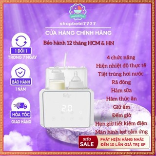 (Chính hãng BH 12 th) Máy hâm sữa tiệt trùng điện tử fatzbaby Duo 3 - Duo 10 - FB3093VN