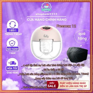  Máy hút sữa điện rảnh tay không dây Freemax 12 